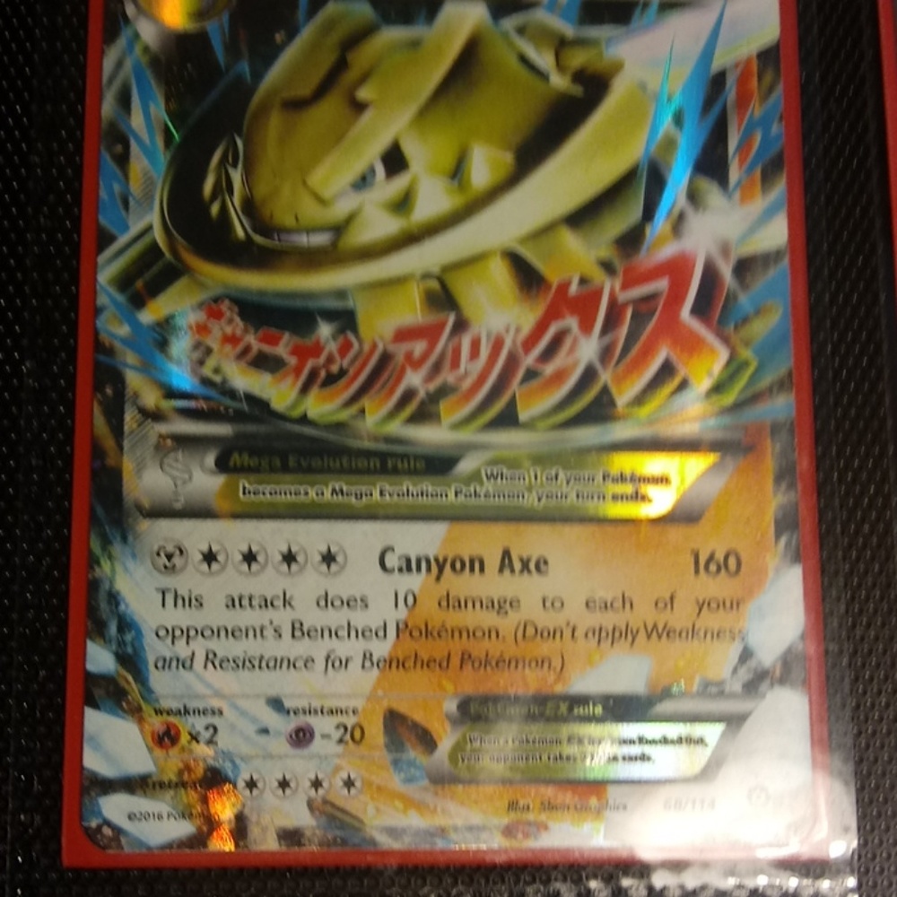 Mega steelix ex. REAL
